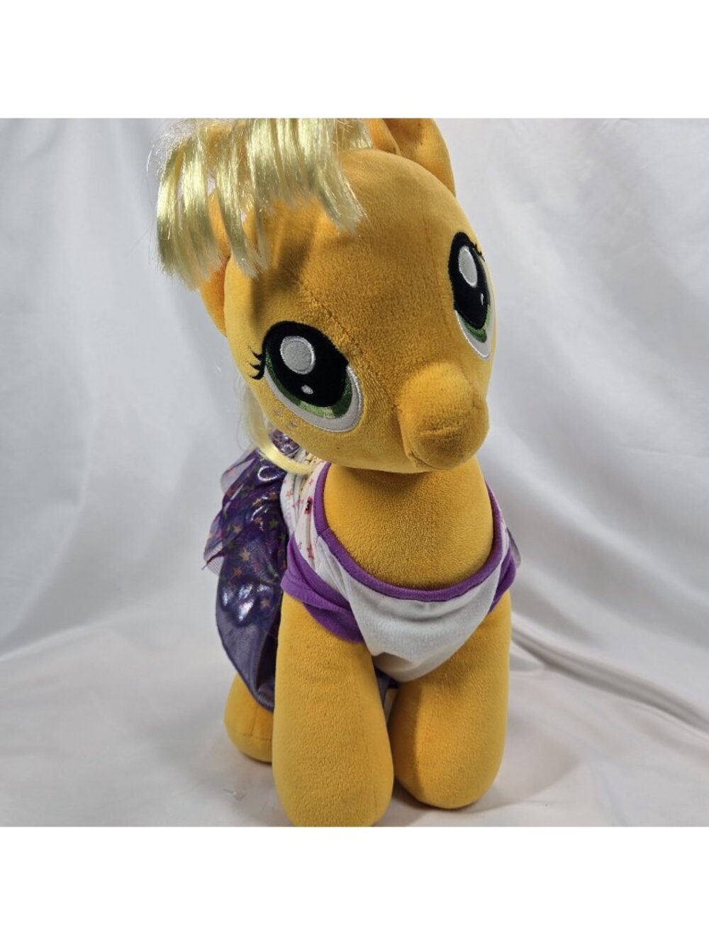 Build-A-Bear Workshop Apple Jack My Little Pony Horse Retired 16" Plush BAB